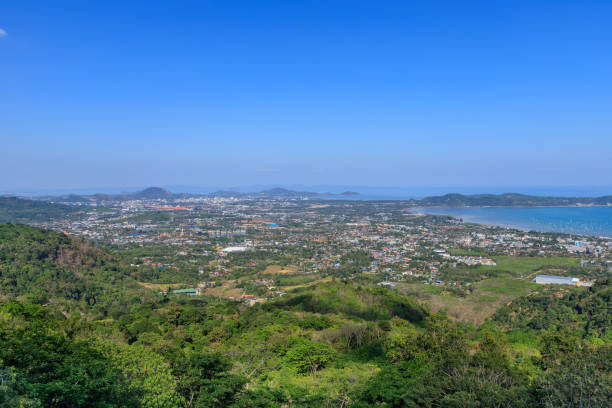 istock Phuket aerial scenic view blue sky sunny day 1150728865