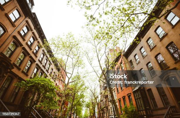 Upper West Side View In Manhattan Stock Photo - Download Image Now - New York City, New York State, Upper West Side Manhattan