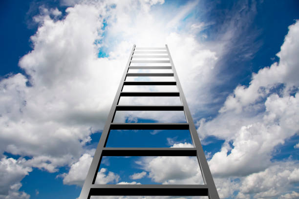 istock Ladder to the sky 1150729438