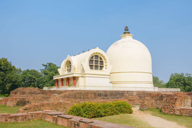 istock Parinirvana Stupa and temple, Kushinagar, India 1150731259