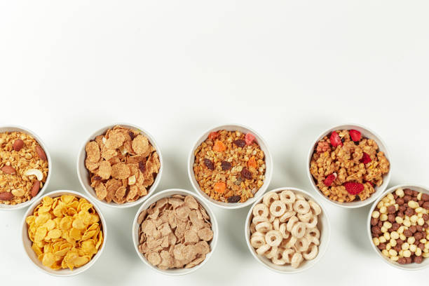 istock Healthy diet breakfast ingredients 1150734498