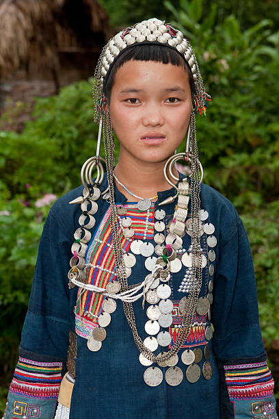 istock Portrait young Akha in Laos 115073501