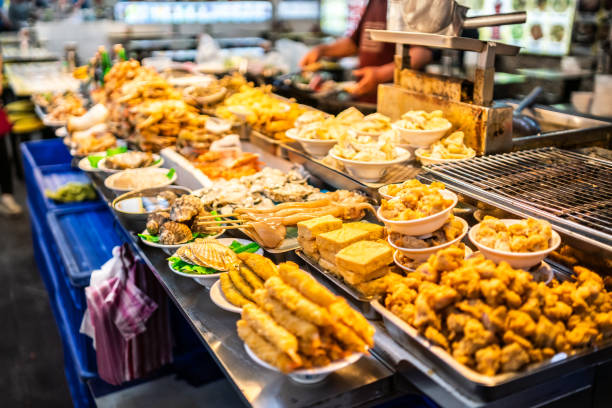 istock Food in a night market 1150736571