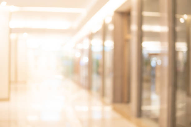 istock Abstract blur shopping mall background 1150739104