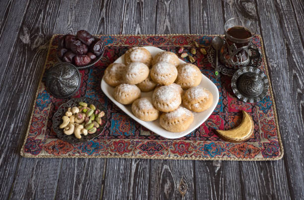 istock Eid and Ramadan Dates Sweets - Arabian cuisine. Egyptian cookies 