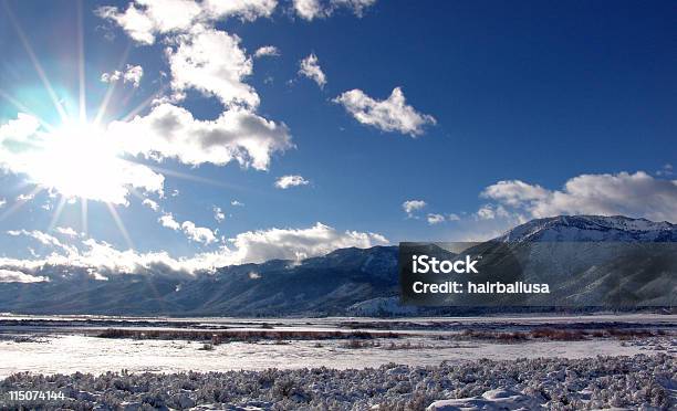 Foto de Inverno Na Washoe Valley e mais fotos de stock de Artemísia - Artemísia, Cobrindo, Embrulhado