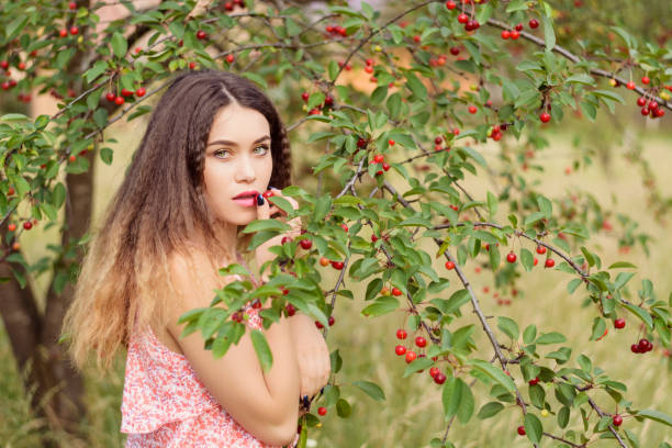 istock Relaxed woman among nature 1150746137