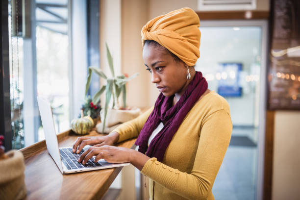 istock Young African female students on coffee break. 1150746347