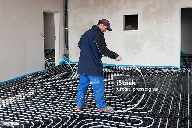 Foto de Piso De Aquecimento E Resfriamento e mais fotos de stock de Arte e Artesanato - Assunto - Arte e Artesanato - Assunto, Avac, Calor