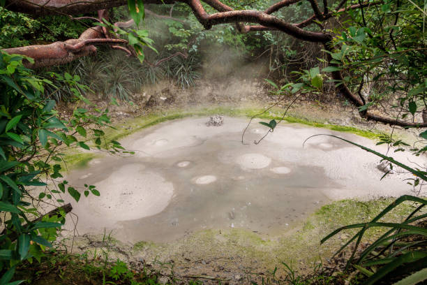 istock Boiling mud pot in Rincon de la Vieja National Park 1150753092