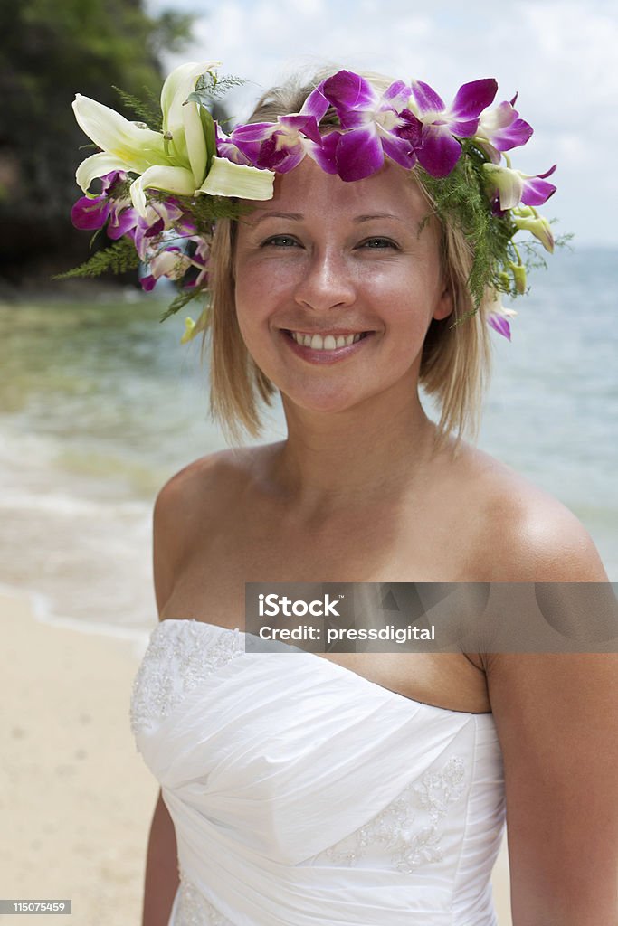 Bellezza sulla spiaggia - Foto stock royalty-free di Adulto