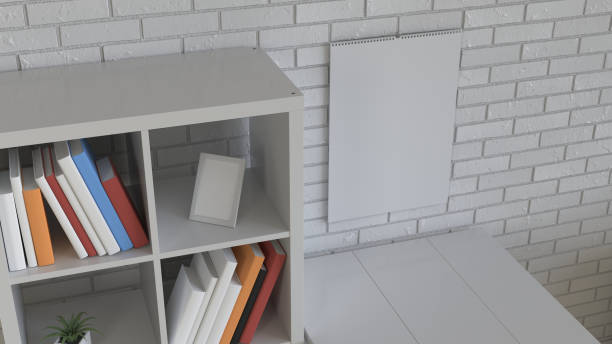 istock Mockup of wall calendar in the interior 1150761853