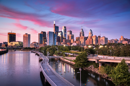 Vista de la ciudad de Filadelfia Pennsylvania photo