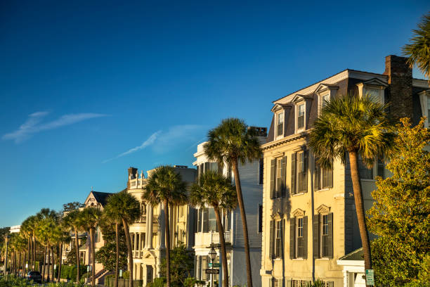 istock Charleston South Carolina waterfront in the morning 1150763376