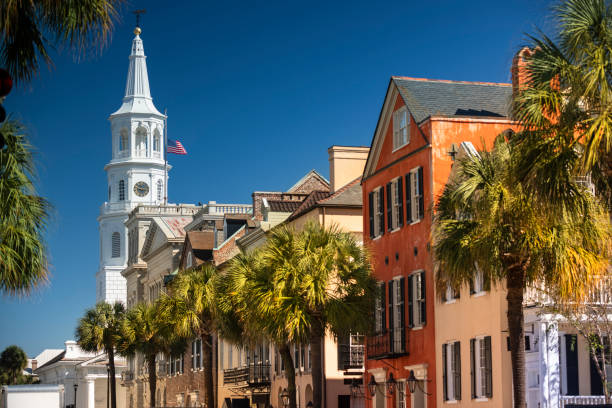istock Charleston South Carolina downtown business district 1150763419