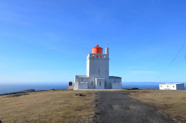 Iceland's Dyrholaey Lighthouse in the village of Vik.