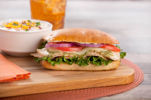 Chicken Pesto Club