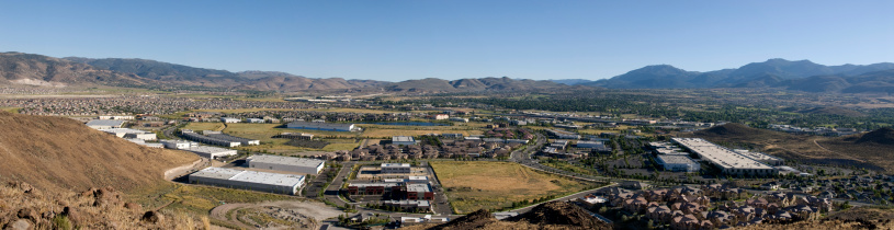 A panoramic shot of SE Reno, NV.