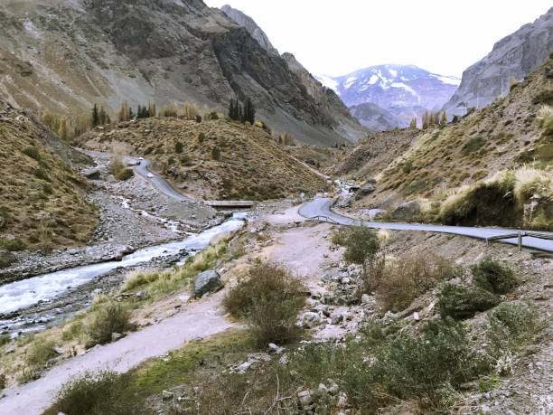 istock Landscape of mountains and rivers in Chile 1150774437