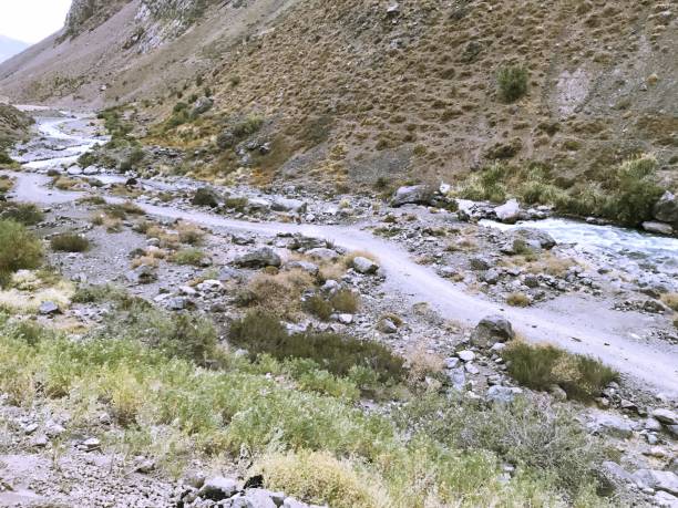 istock Landscape of mountains and rivers in Chile 1150774443