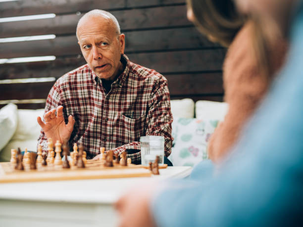 istock Family chess time 1150774491