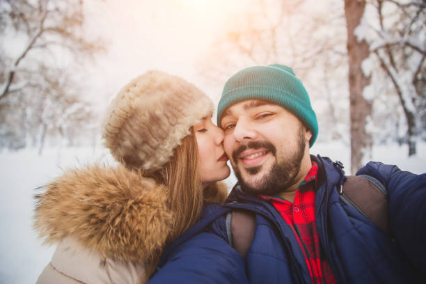 istock Couple in winter 1150776945