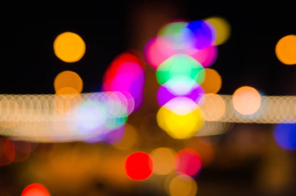 istock carnival blur light background. Abstract blur street background. 1150777611