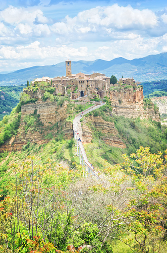 The medieval village of Civita di Bagnoregio