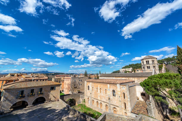 istock Wide Angle View of Girona, Spain 1150779673