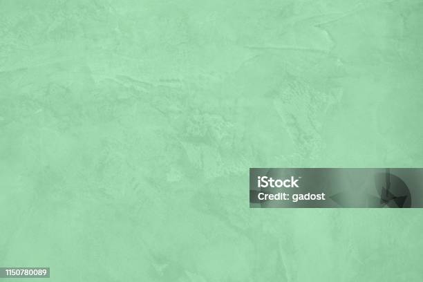 Neo Mint Concrete Textured Background Stock Photo - Download Image Now - 2020, 2020 - 2029, Abstract