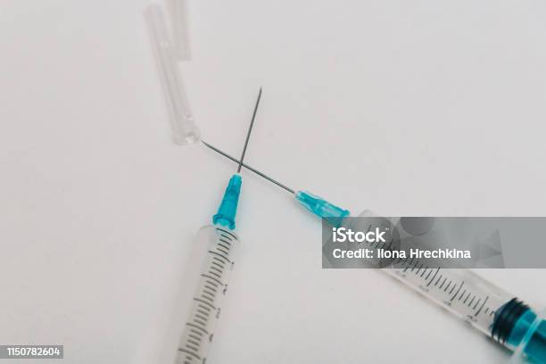 Treatment Against Addiction Vaccination Of People Insulin Injection Stock Photo - Download Image Now