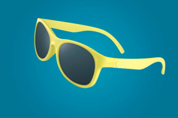 istock Yellow sunglasses for summer 1150785393