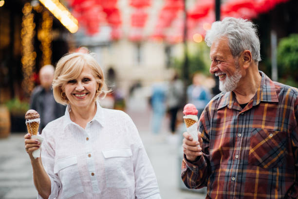 istock Couple eating ice-cream 1150786195