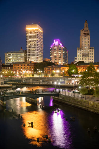 istock Downtown Providence Rhode Island city skyline view 1150786944