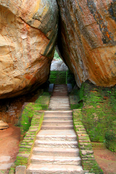 istock Stairway into the Ancient stone temple 1150792034