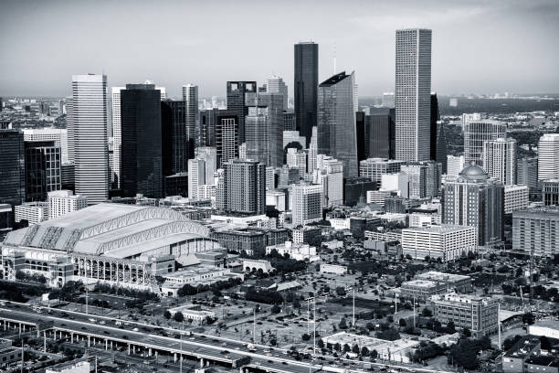 istock Downtown Houston Skyline Aerial 1150793680