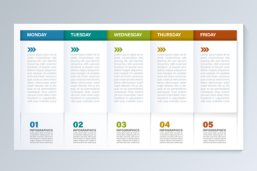 Timeline Graph Web Timeline Infographic Vector Template For Diagrams Graphs Web Design ...