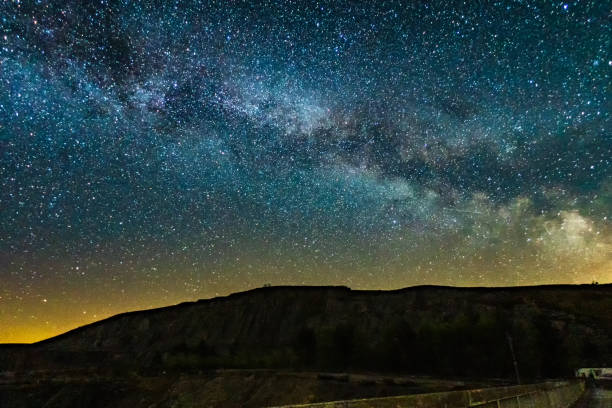 istock Dark starry sky over remote Welsh countryside 1150802627