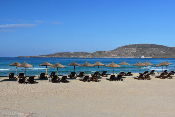 Simos Beach, Elafonisos Island, South Greece stock photo