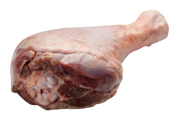 istock Raw, fresh turkey shin, drumstick, isolated on white background 1150808244
