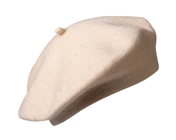 istock Beret isolated on white background. hat female beret 1150809862