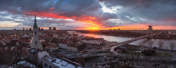 istock Bratislava Cityscape at Sunrise 1150813734