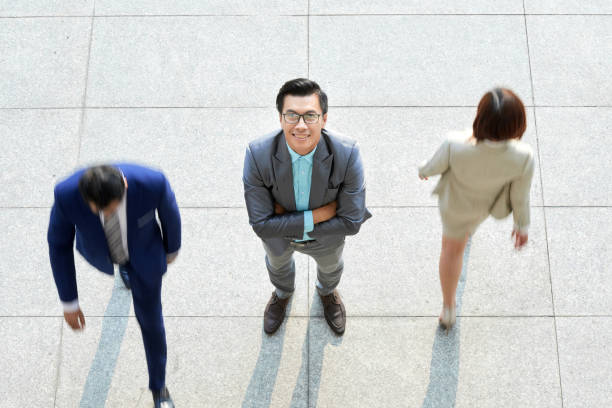 istock Businessman standing at office 1150814744