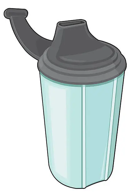 Vector illustration of Exercise Bottle icon