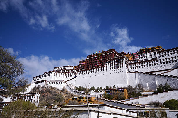 Palácio de Potala, Tibete - foto de acervo