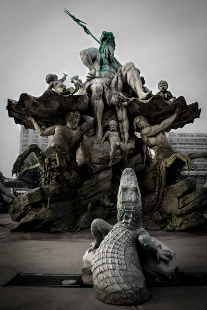 istock Neptune Fountain at Berlin. 1150821269