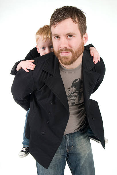 Piggyback stock photo