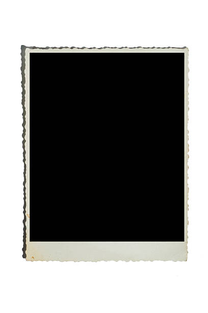 istock Vintage photo frame, isolated on white background 115082428