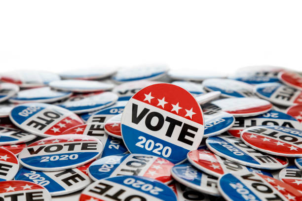 Get Out the Vote 2020 Presidential Voting Buttons