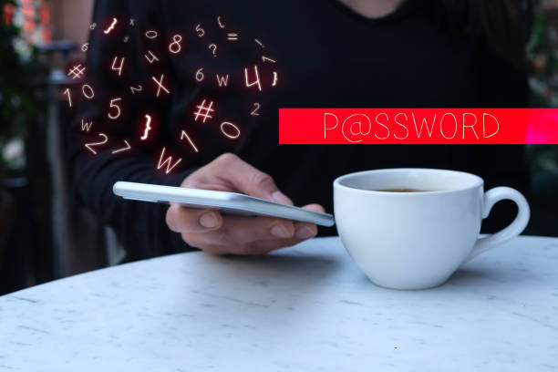 istock Fingerprint scanning technology with woman using a smartphone 1150833127